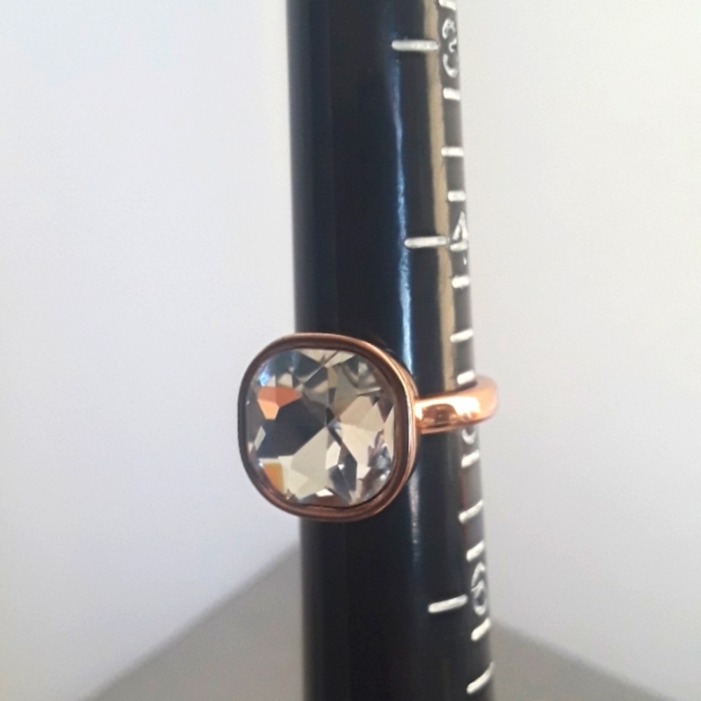 Premier Designs Large Rhinestone Ring - image 1